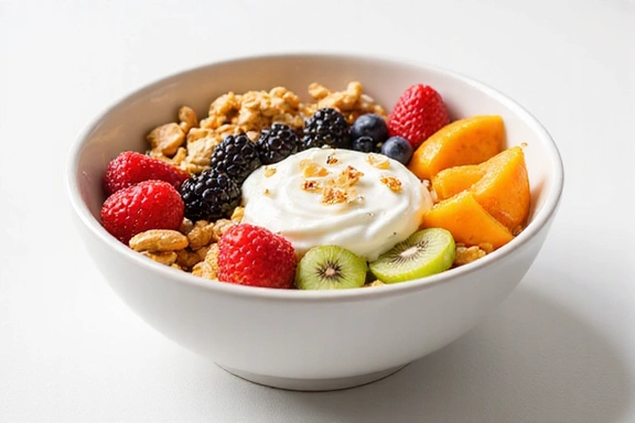 Ilustrace pro článek o zdravé snídani